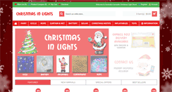 Desktop Screenshot of christmasinlights.com.au