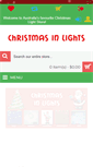 Mobile Screenshot of christmasinlights.com.au